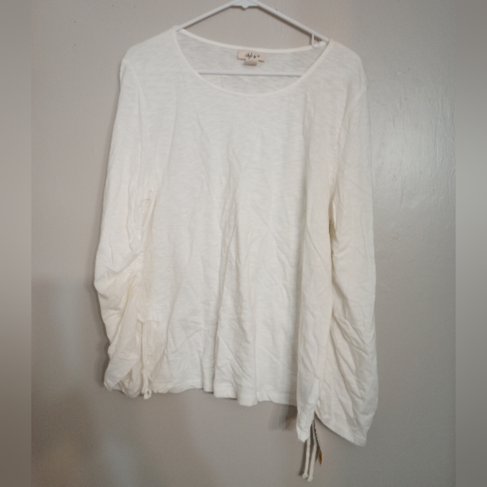 Style & Co. Women's Long Sleeve Lightweight Pullover Shirt NWT